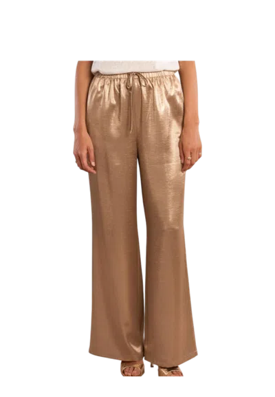 Molly Bracken Women's Trousers  Tw158ep In Gold