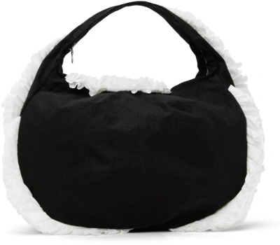 Molly Goddard Black & White Tori Bag In Black White