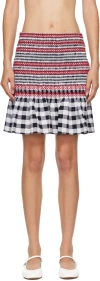 Molly Goddard Black Millie Miniskirt In Black