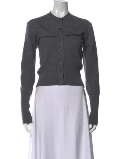 Pre-owned Molly Goddard Crew Neck Sweater In Grey