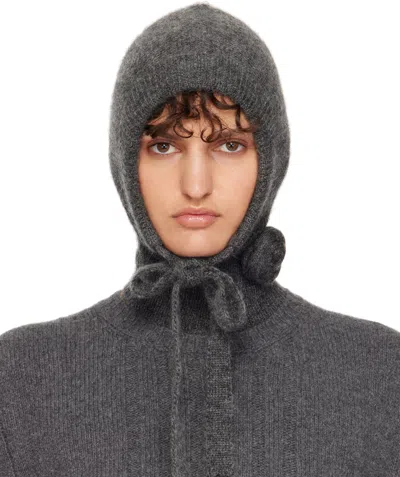 Molly Goddard Gary Wanda Balaclava In Grey