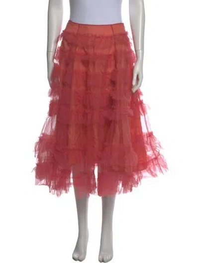 Pre-owned Molly Goddard Knee-length Skirt In Pink