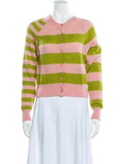 Pre-owned Molly Goddard Lambswool Striped Sweater In Multi