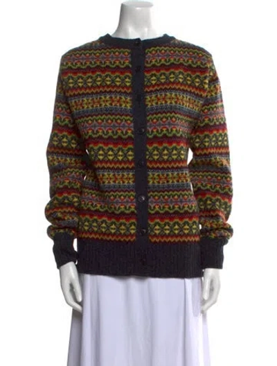 Pre-owned Molly Goddard Lambswool Striped Sweater In Multi