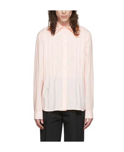 MOLLY GODDARD LOGO LAPEL LONG-SLEEVED SHIRT