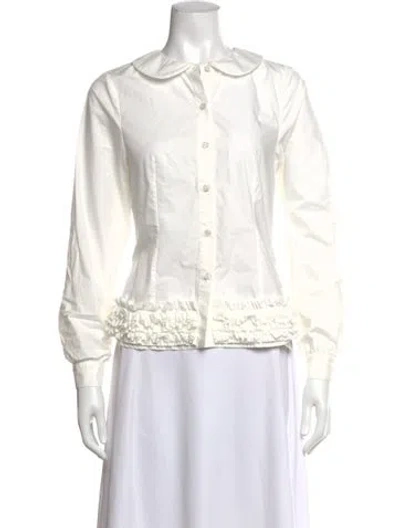 Pre-owned Molly Goddard Long Sleeve Top In Neutrals