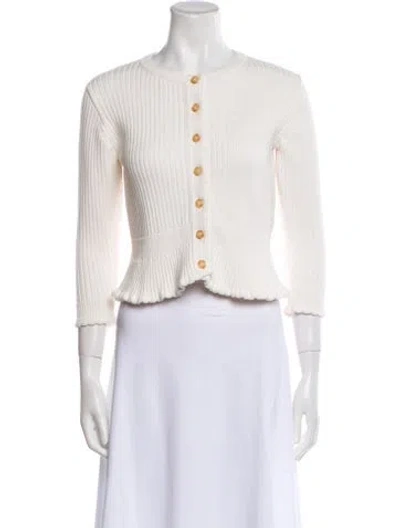 Pre-owned Molly Goddard Mock Neck Sweater In Neutral