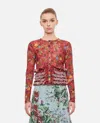 Molly Goddard Candice Mesh Cardigan