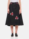 Molly Goddard Skirt  Woman Color Black In Schwarz