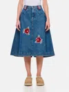 Molly Goddard Skirt  Woman Color Blue In Blau
