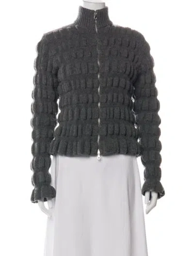 Pre-owned Molly Goddard Wool Jacket In Gray