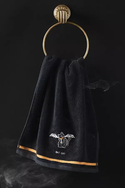 Molly Hatch Halloween Embroidered Hand Towel