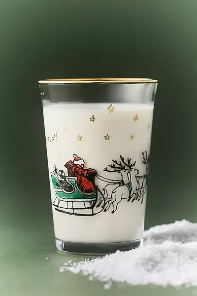 Molly Hatch Holiday Juice Glass
