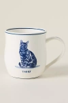 Molly Hatch Stoneware Cat Mugs In Multi