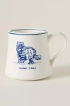 Molly Hatch Stoneware Cat Mugs In Multi