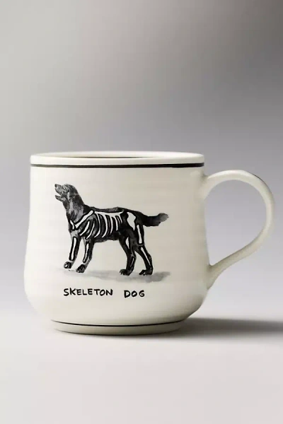 Molly Hatch Stoneware Halloween Dog Mug