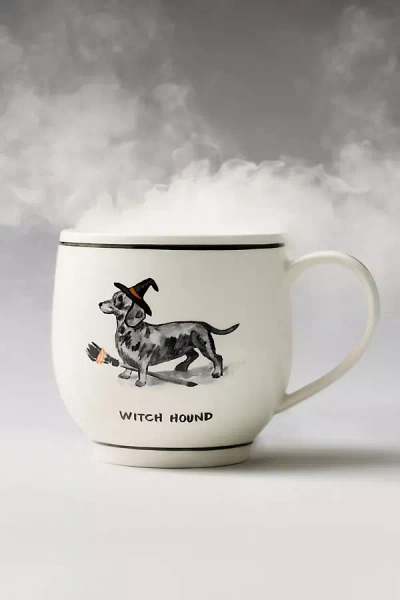 Molly Hatch Stoneware Halloween Dog Mug