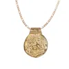 Molly Olivia Women's Gold Capricorn Star Sign Necklace