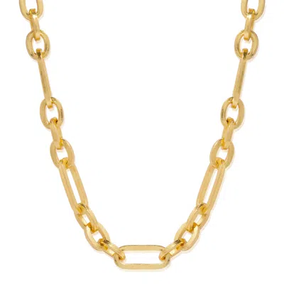 Molly Olivia Women's Gold Chunky Necklace