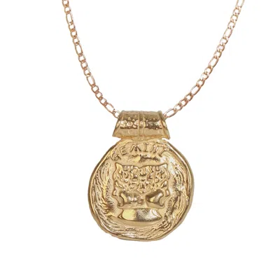 Molly Olivia Women's Gold Gemini Star Sign Necklace