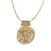 Molly Olivia Women's Gold Taurus Star Sign Necklace
