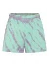 Molo Green Shorts For Girl In Green