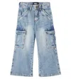 Molo Addy Cargo Jeans In Blue