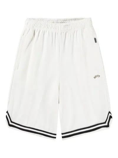 Molo Kids' Adeen Elastic-waistband Shorts In White
