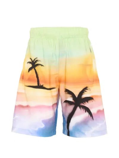 Molo Kids' Adi Shorts In Orange