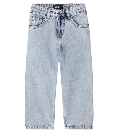 Molo Kids' Aiden Jeans In Blue