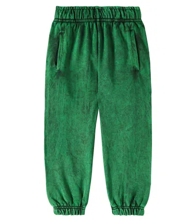 Molo Kids' Jogginghose Allen Aus Baumwoll-jersey In Grün