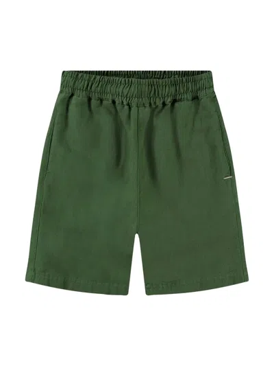 Molo Kids' Amal Shorts In Green