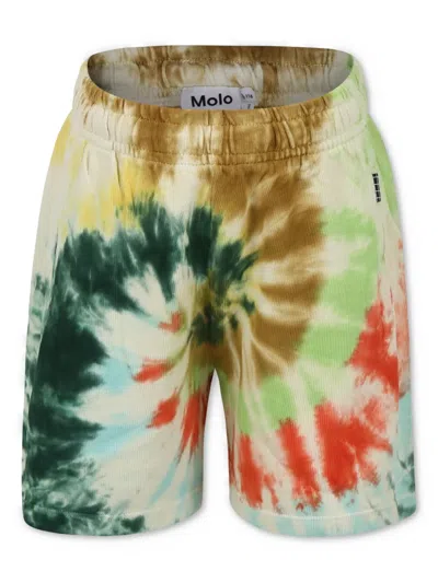 Molo Kids' Amil Shorts In Neutrals