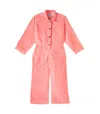 Molo Angie Cotton Jumpsuit In Pink