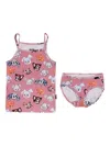 Molo Animal-print Cami Set In Pink