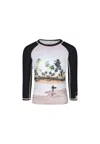 Molo Neptune Swim T-shirt In Multicolor