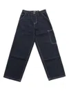 Molo Organic Cotton Denim Pants In Multi