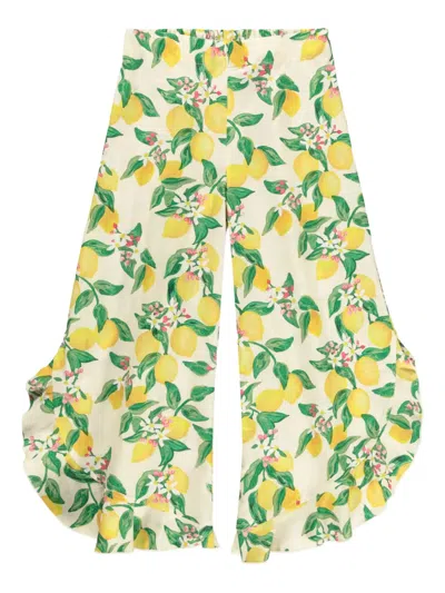 Molo Kids' Aretha Trousers In White