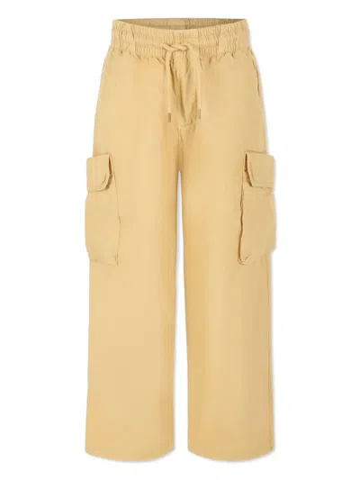 Molo Kids' Argo Trousers In Neutral