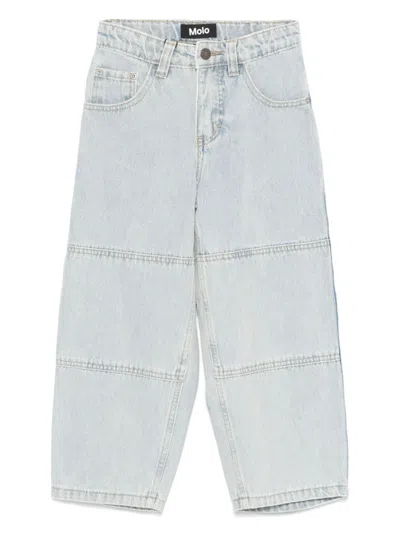 Molo Kids' Askane Jeans In Blue