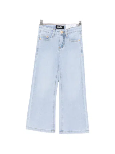Molo Asta Jeans In Blue
