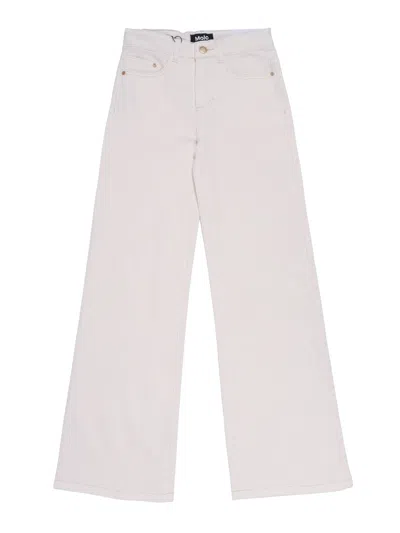 Molo Asta 梭织长裤 In White