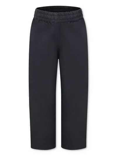Molo Kids' Aster Cotton Pants In Black