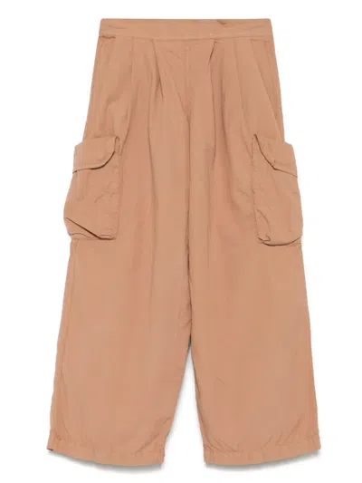Molo Kids' Audie Trousers In 褐色