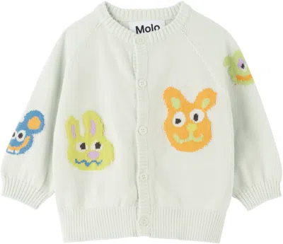 Molo Baby Blue Brody Cardigan