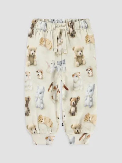 Molo Baby Boy's & Little Boy's Simeon Animal-print Cotton Sweatpants
