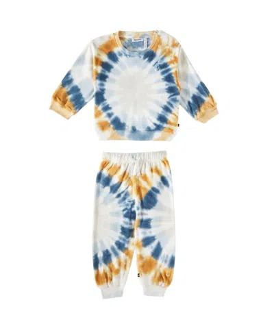 Molo Baby Set Aus Sweatshirt Dear Und Jogginghose Simeon In Multicolor