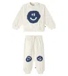 Molo Baby Set Disc Aus Sweatshirt Und Jogginghose In Beige