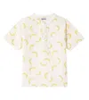 Molo Baby Ever Printed Cotton Shirt In White