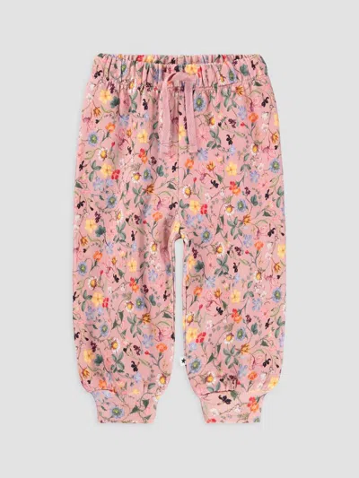 Molo Baby Girl's & Little Girl's Simeon Floral Cotton Sweatpants